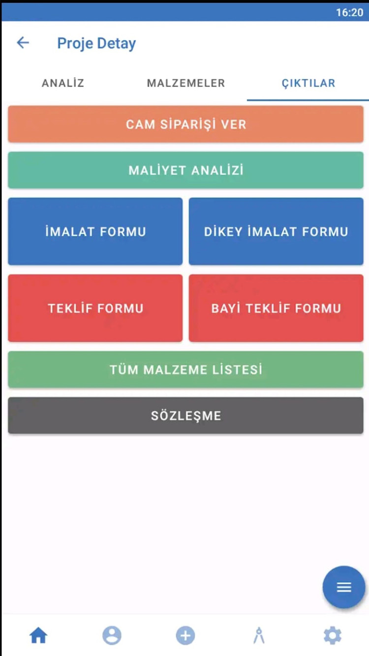 Cam Balkon Analiz Programı